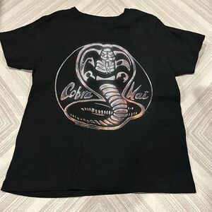 Cobra Kai Graphic Boys Black T-Shirt